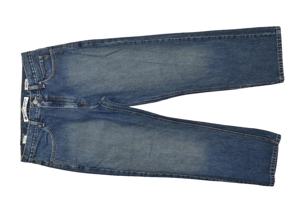 Harley-Davidson Men's Blue Boot Cut Jeans Regular Size 34x30 100% Cotton